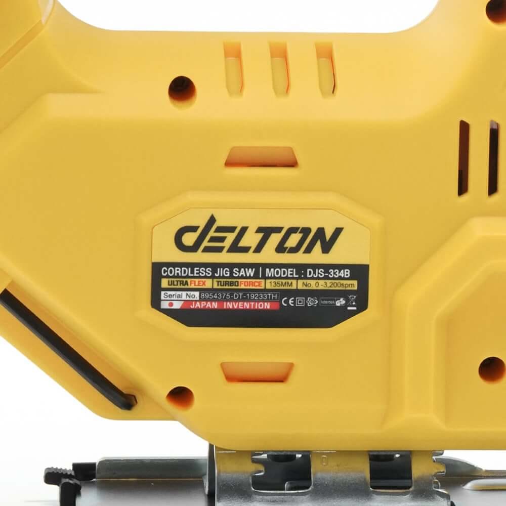 เลื่อยจิ๊กซอไร้สาย (พร้อมแบตเตอรี่) DELTON รุ่น DJS-334B ULTRAFLEX 20V 4AH_5